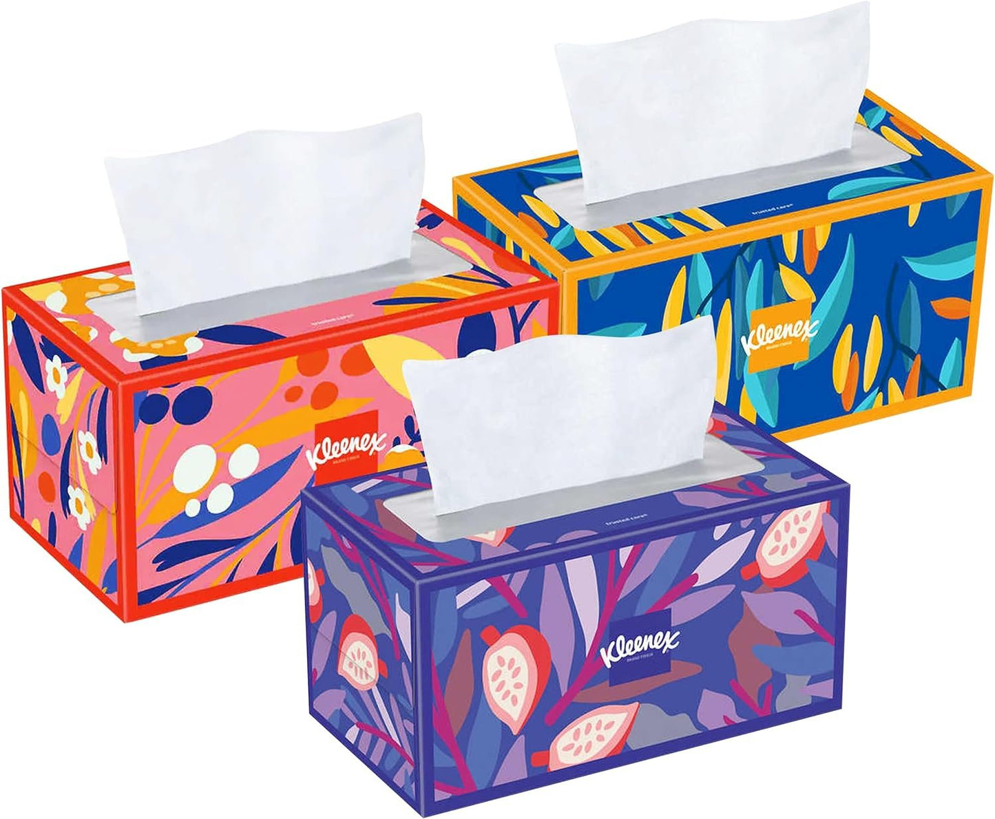 Kleenex Tissues Trusted Care Facial Tissues 230 Count, Pack of 3, 690 Total in The Award Box Packaging