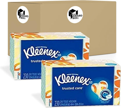 Tissues Ultra Soft Facial Tissues 230 Count, Pack of 2, 460 Total