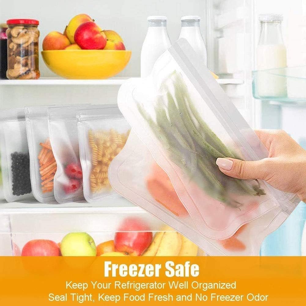 ZiplocBags 347 Bags Assortment Variety of 52 Freezer Gallon, 120 Sandwich Collation, 125 Sandwich Size 50 Storage Emballage Large bonus 4 clips included